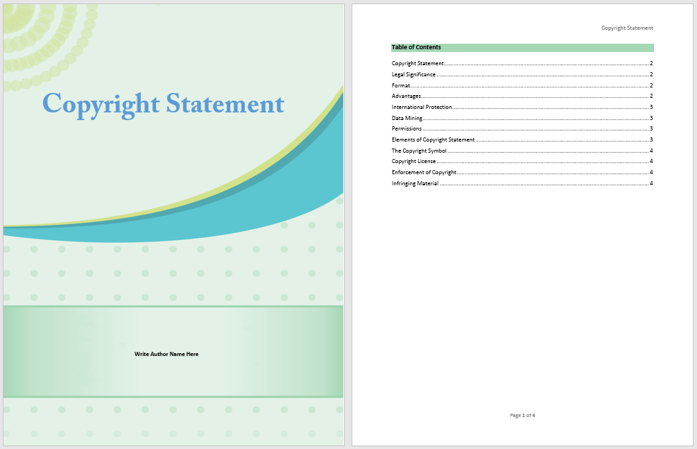 Microsoft Works Profit And Loss Statement Template