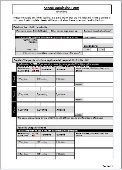 Word Template Forms from www.mywordtemplates.org