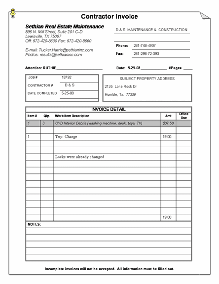free downloadable invoices
