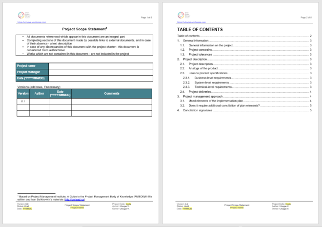 13 Free Statement of Work Templates - My Word Templates