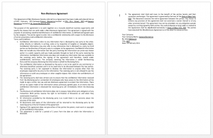 Confidentiality Contract Template