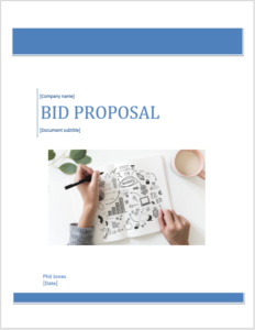 10 Free Bid Proposal Templates - Construction, Project and Consultancy