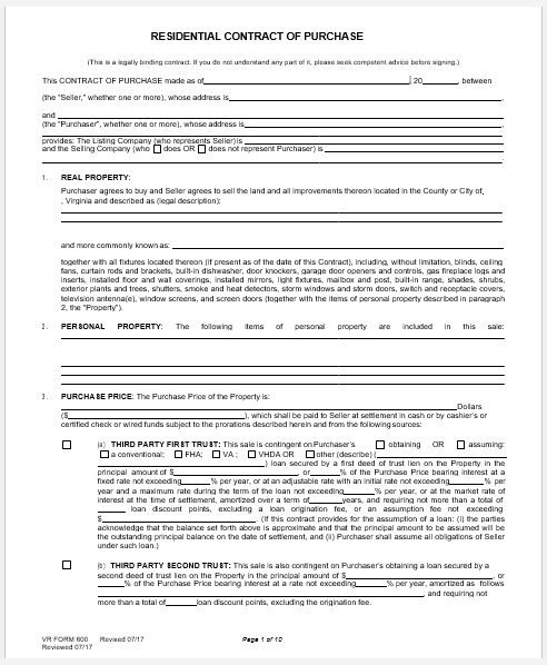 Property Agreement Template 11