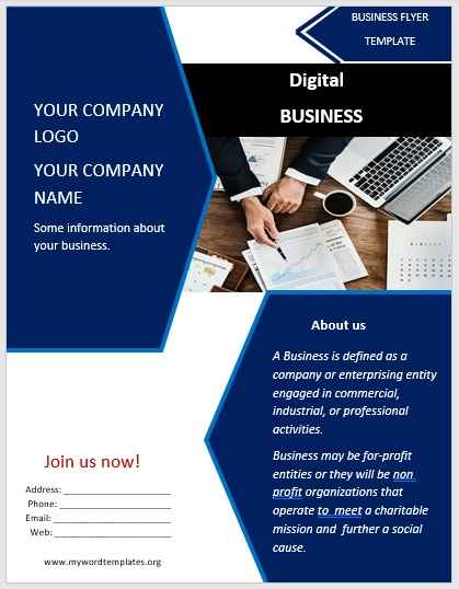 11 Free Unique Business Flyer Templates My Word Templates 11-free-unique-business-flyer-templates-my-word-templates