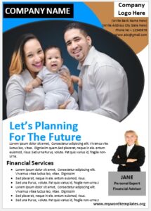 Financial Poster Templates For Banks - My Word Templates