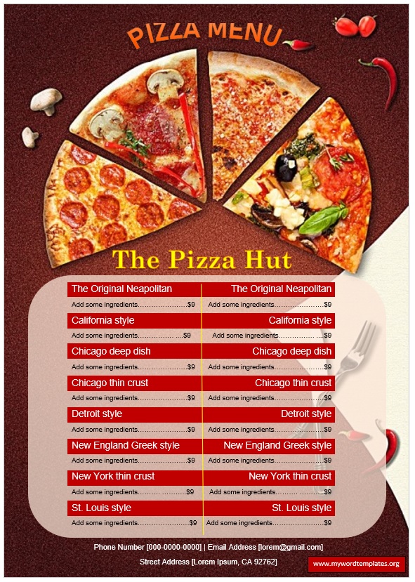 pizza menu template 03