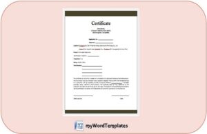 conformity certificate template feature image