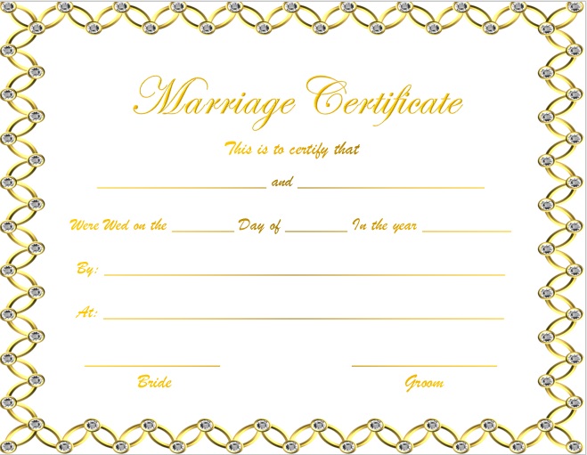Microsoft Office Marriage Certificate Template from www.mywordtemplates.org