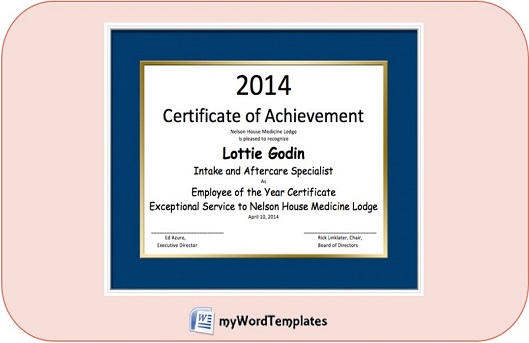 employee of year certificate template feature image