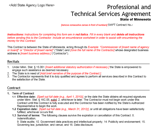 Service Agreement Template 18