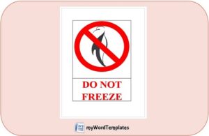 do not freeze lable template feature image