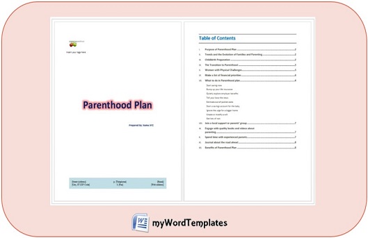 parenthood plan template feature image