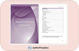 brand positioning statement template feature image
