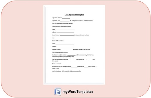 Loan Agreement Template Feature Image