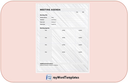 meeting agenda template feature image