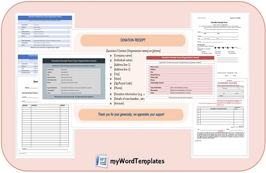 donation receipt templates feature image