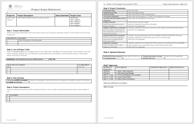 13 Free Statement of Work Templates - My Word Templates