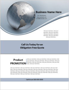 Business Advertisement Flyer Template