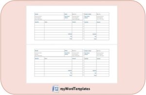 delivery slip template