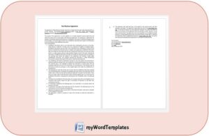 confidentiality contract template image
