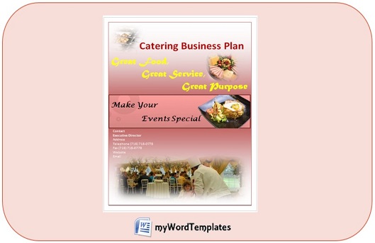 catering plan templates