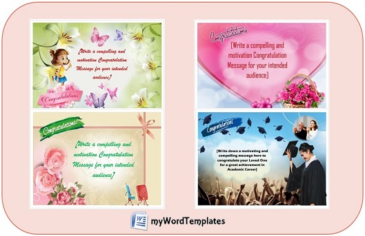 congratulation card templates image