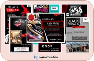 Black Friday Sale Flyer Templates Image