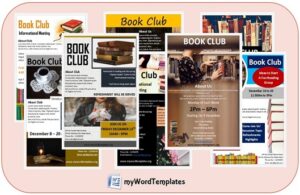 Book Club Flyer Templates Image