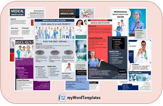 Medical poster templates image