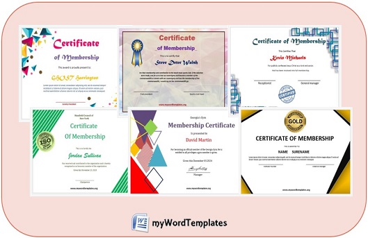 Memebership Certificate Image