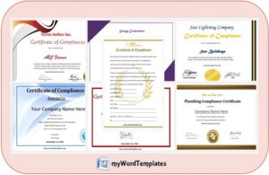 Compliance Certificate Templates Feature Image