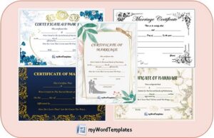 Marriage Certificates Header Image